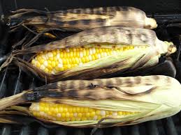 grilling corn