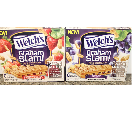 Welch's Grand Slam sandwiches