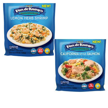 Vandekamps seafood veggie meals