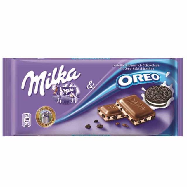 Milka Oreo choc candy bar