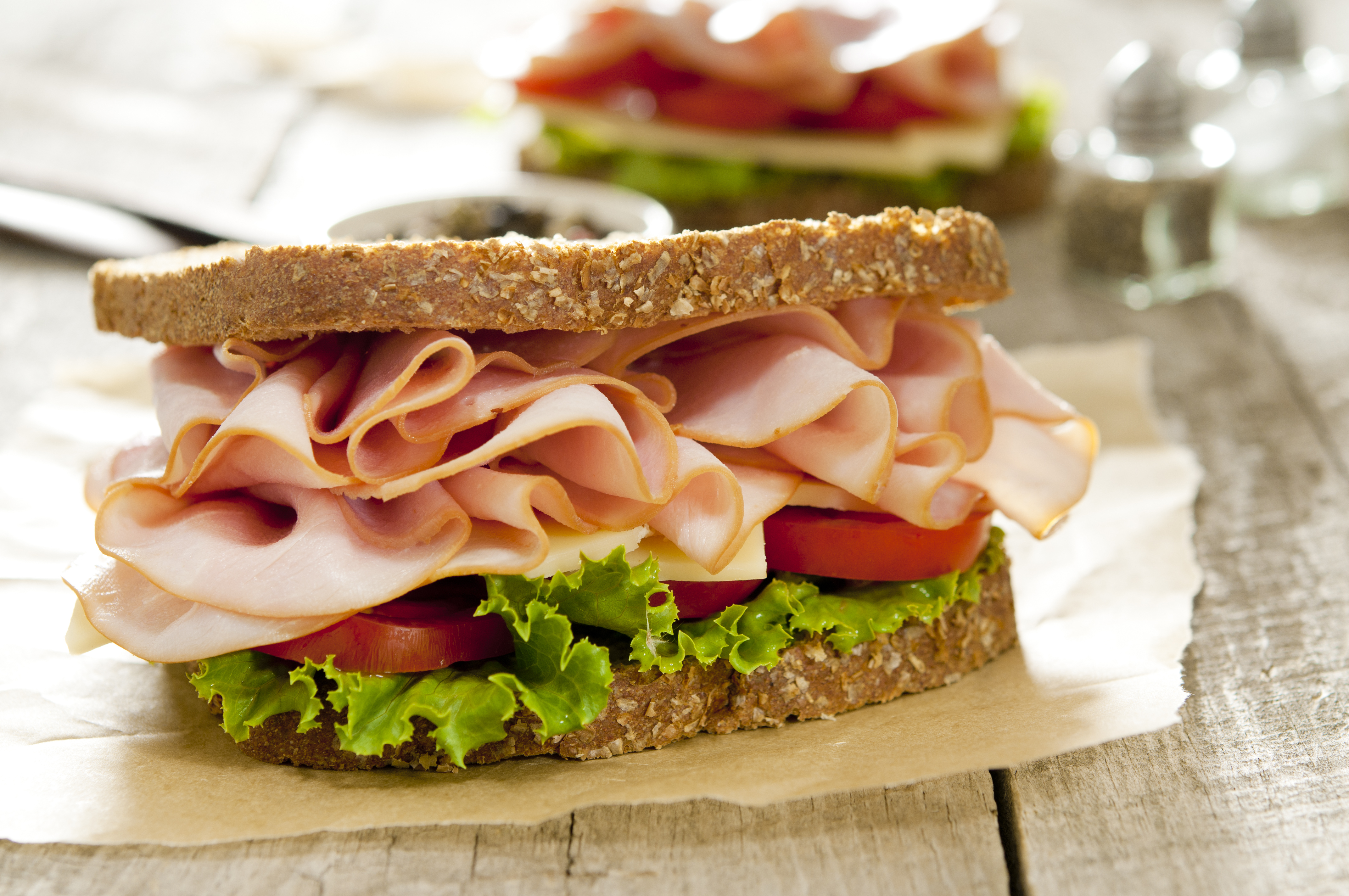 Ham and Cheese Sandwich