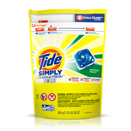 Tide Simply clean fresh pods