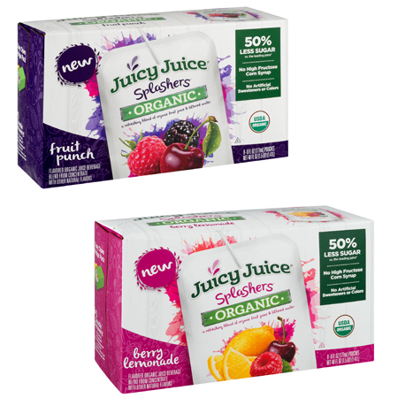 Juicy Juice splashers